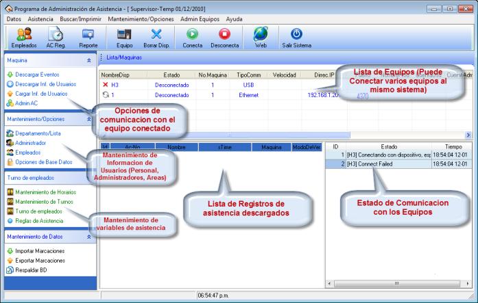 Software Control de Asistencia